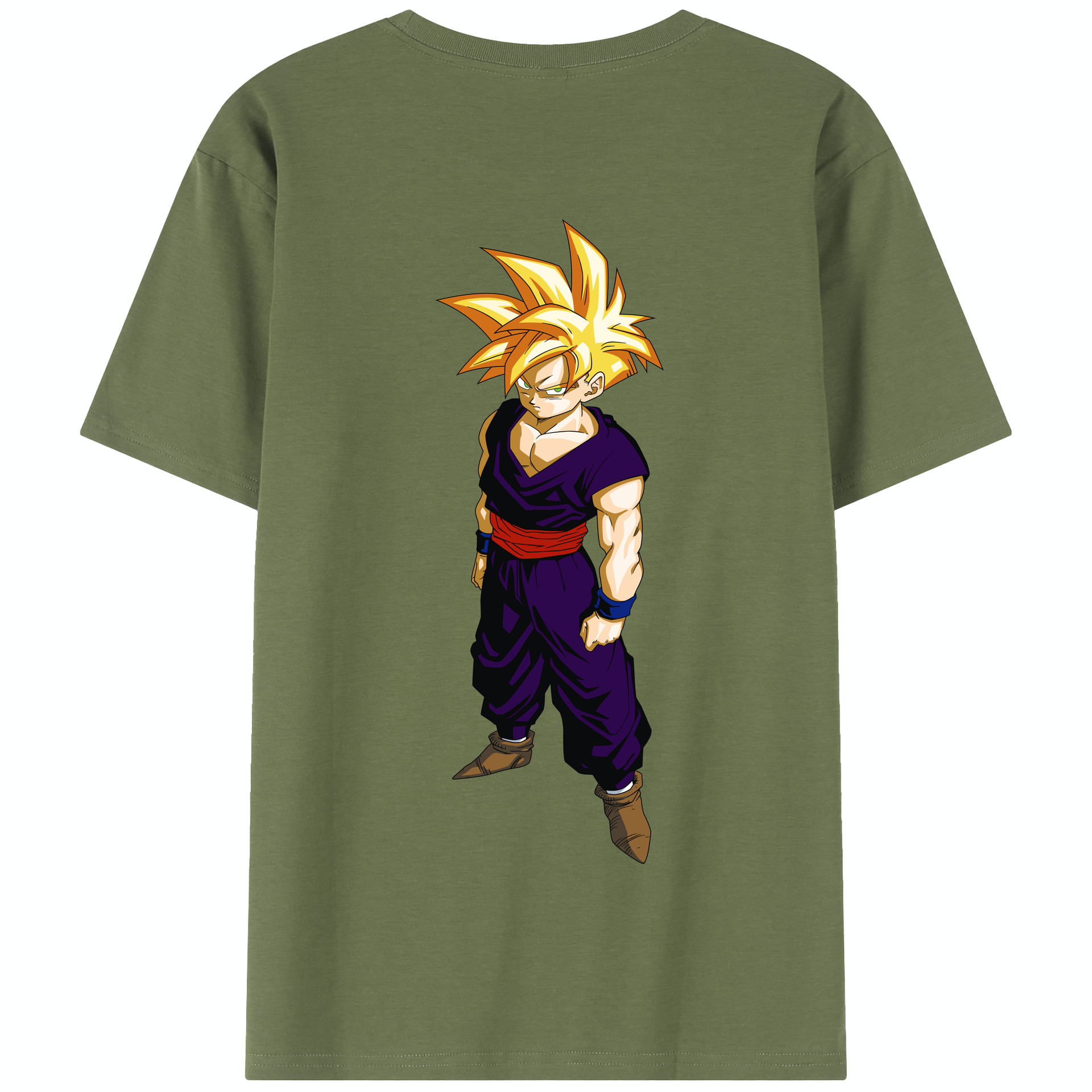（画像用） ドラゴンボール ベジット DRAGON BALL Vegetto 綿100％半袖Tシャツ（背面プリント）